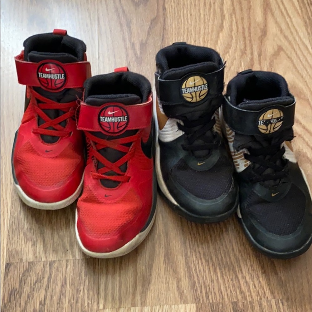Team hustle Nike shoes